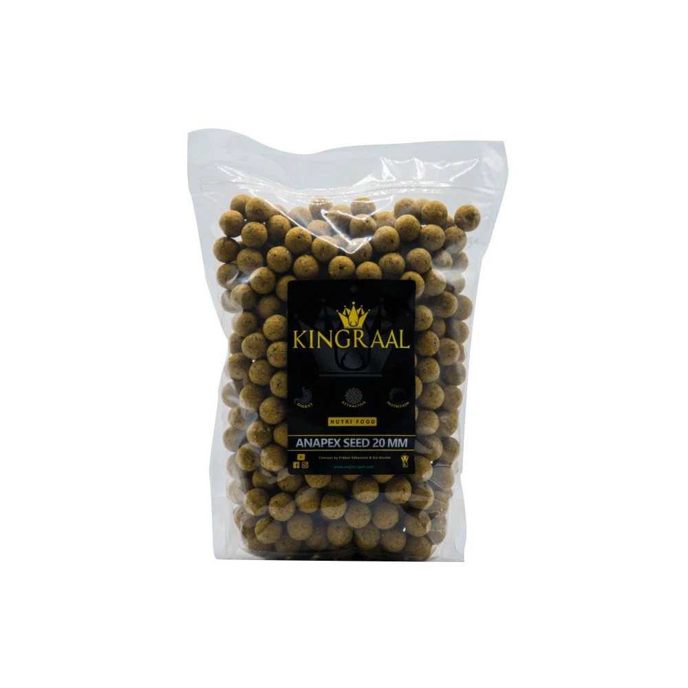 Bouillettes Nutri Food Anapex Seed 2.5kg Kingraal 1 Bouillettes Nutri Food Anapex Seed 2.5kg Kingraal