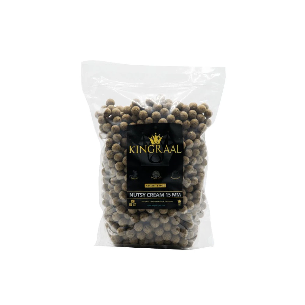 Bouillettes Nutri Food Nutsy Cream 2.5kg Kingraal 1 Bouillettes Nutri Food Nutsy Cream 2.5kg Kingraal