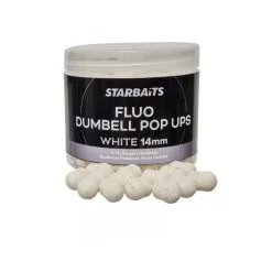 Fluo Dumbell Pop Up White 14mm 70g Starbaits