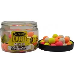 Fluo Pop Ups Mixed 12mm 40gr Fun Fishing