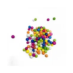 Dk Tackle Foam Ball Mix Size 0.75mm Mix Colour 50pcs